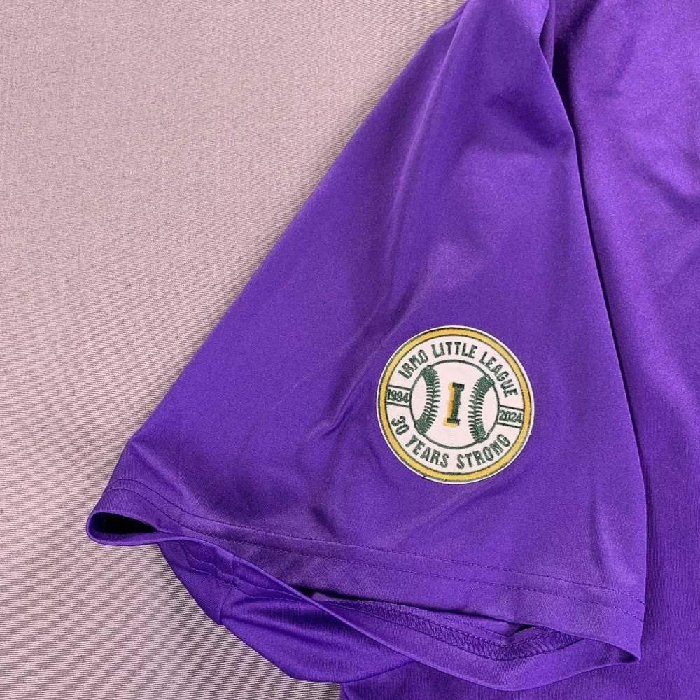 IRMO South Carolina Rockies Shirt Men XXL Purple Baseball Nike Little League Top